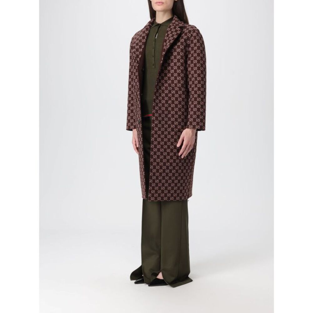 Gucci Coat Woman Brown - Picture 4 of 4